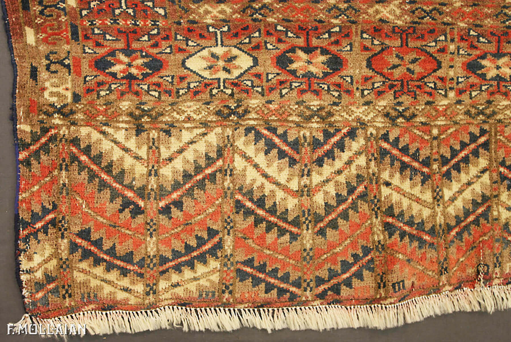 Antique Turkmen Bukhara Antique Rug n°:82257777
